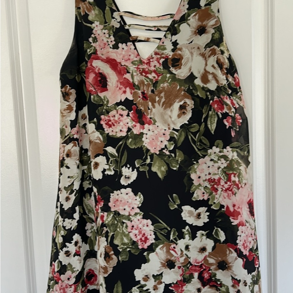 Floral Sleeveless Dress